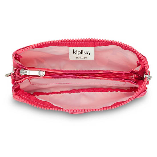 Kipling Creativity Large Printed Pouch Táska Rózsaszín | HU 2096IL